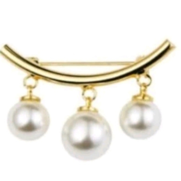 Women's Rhinestone Brooch 1.5" Pin For Clothes, Prevent Slipping - Picture 1 of 1